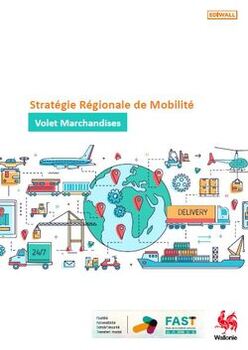 Stratégie Régionale de Mobilité - Transport de marchandises